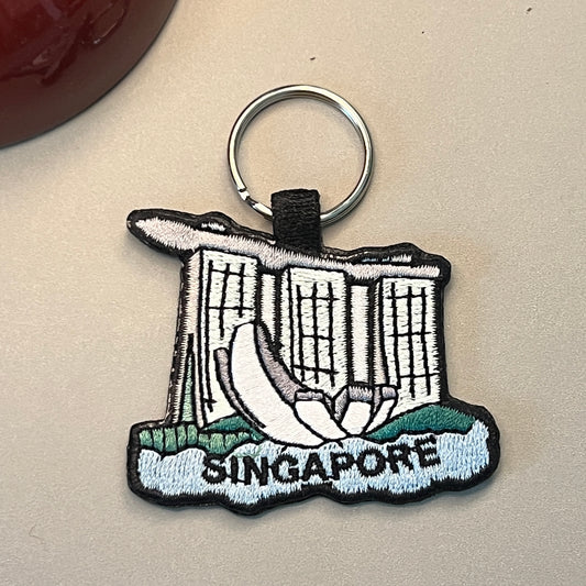 Marina Bayfront Singapore Keychain