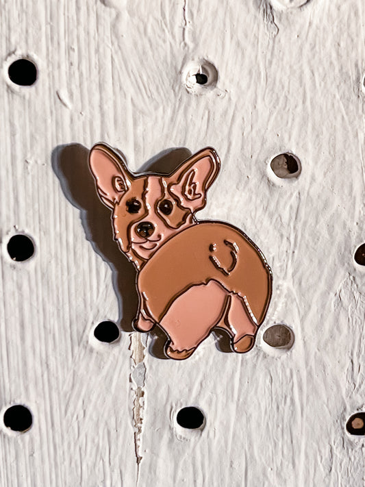 Corgi Butt Pin